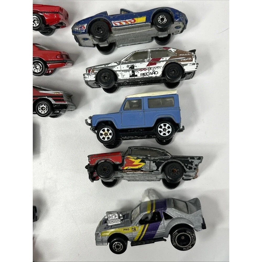 Vtg Matchbox Superfast Lot Turbo Z Mustang Corvette Audi Chevy Land Rover Mazda